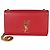 Borsa a catena Kate Medium Saint Laurent Red Grain De Poudre Rosso - vista 8