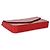 Louis Vuitton Red Monogram Vernis Felicie Pochette Rosso - vista 7