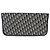 Clutch con patta Christian Dior in tela Oblique blu navy - vista 2