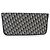 Clutch con patta Christian Dior in tela Oblique blu navy - vista 5
