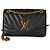 Louis Vuitton Black Calfskin New Wave MM NM Nero - vista 8