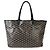 Goyard Black Goyardine Canvas Saint Louis PM Nero - vista 2