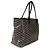 Goyard Black Goyardine Canvas Saint Louis PM Nero - vista 4