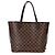 Louis Vuitton Damier Ebene Canvas Neverfull MM Marrone - vista 2