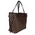 Louis Vuitton Damier Ebene Canvas Neverfull MM Marrone - vista 4