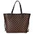 Louis Vuitton Damier Ebene Canvas Neverfull MM Marrone - vista 7