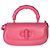 Borsa Gucci Medium Bamboo Diva in pelle di vitello rosa - vista 8