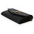 Portafoglio a catena Saint Laurent Uptown in pelle Grain de Poudre nera - vista 6