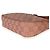 Bolso de hombro Gucci Ophidia Small de lona GG rosa claro - vista 6