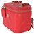 Mini Vanity Case Chanel in pelle caviar matelassé rossa Rosso - vista 3