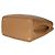 Prada Caramel Red Saffiano Medium Cuir Tote Castaño - vista 6
