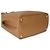 Prada Caramel Red Saffiano Medium Cuir Tote Castaño - vista 7