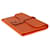 Clutch Hermès Orange Swift Jige Duo Laranja  - vista 6