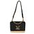 Borsa a tracolla Louis Vuitton Twist MM in pelle di vitello e rafia nera Nero - vista 5