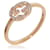 Anello Gucci Interlocking G in oro rosa e diamanti  - vista 2