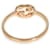 Anello Gucci Interlocking G in oro rosa e diamanti  - vista 4