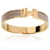 Hermès Gold-Plated Clic H In Marron Glacé Bracelet  - view 2