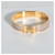 Hermès Gold-Plated Clic H In Marron Glacé Bracelet  - view 5