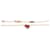 Pendentif Sweet Hearts en or rose et cornaline Van Cleef & Arpels  - vue 2