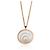 Pendentif Chopard Happy Spirit en or tricolore et diamants