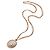 Pendentif Chopard Happy Spirit en or tricolore et diamants - vue 3