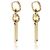 Orecchini David Yurman Lexington in oro giallo - vista 2