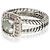 Anello Petite Albion David Yurman in argento sterling, prasiolite e diamanti - vista 2