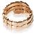 Bulgari Anel Serpenti Viper Wrap em ouro rosa e diamantes BVLGARI - vista 4