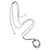 Pendente Crossover David Yurman in oro giallo e argento sterling - vista 2