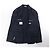Boglioli Casual-Blazer aus Wolle in Navy Blue, Größe 50 IT - Ansicht 3