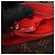 Borsa a tracolla Louis Vuitton Saint Placide Monogram x Taurillon in Brown x Red M43713 Rosso - vista 10