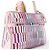 Borsa a mano 2Way Delvaux Tempête GM in vinile e gomma, rosa - vista 11