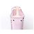 Borsa a mano 2Way Delvaux Tempête GM in vinile e gomma, rosa - vista 9