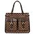 Louis Vuitton Uzes Damier Ebene Braun