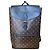 Louis Vuitton Monogram Rucksack Braun Schwarz