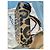 Borsa a mano Louis Vuitton Twist MM Cat Print Marrone Nero Stampa leopardo - vista 4