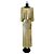 Vestido Gucci de Lurex dorado - vista 2