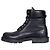 Balmain Black Leather Boots with Gold-Tone Hardware Sz.39 Pre-owned