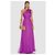Vestido largo Zuhair Murad violeta asimétrico de seda Púrpura - vista 11