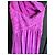 Vestido largo Zuhair Murad violeta asimétrico de seda Púrpura - vista 6