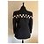 Jean Paul Gaultier Blazer Donna Nero a quadri - vista 5