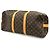 Louis Vuitton Keepall Bandouliere Monogram Canvas 50 Marrone - vista 3