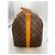 Louis Vuitton Keepall Bandouliere Monogram Canvas 50 Marrone - vista 5
