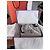 Borsa a tracolla Hermès Videpoches in pelle grana Beige Crema Silver hardware - vista 13