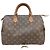 Louis Vuitton Speedy Monogram 30 Marrone