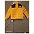 Doudoune The North Face Jaune Noir - vue 12