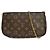 Louis Vuitton Multi Pochette Accessoires Monogram Canvas Small Marron - vue 2
