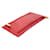Pouch Triangle Prada in pelle Saffiano Nero Bianco Rosso Multicolore Arancione Giallo - vista 3