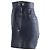 Shorts Hermès em couro de cabra grão preto - vista 2