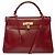 Hermès Borsa HERMES Kelly 32 in Pelle Bordeaux - 103788 Bordò